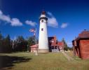 Seul Choix Point Lighthouse, Michigan, Lake Michigan, Great Lakes