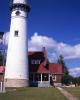 Seul Choix Point Lighthouse, Michigan, Lake Michigan, Great Lakes, TLHV07P01_17