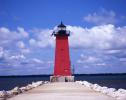 Manistique East Breakwater Lighthouse, Lake Michigan, Great Lakes, TLHV07P02_02