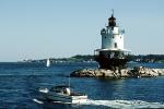 Spring Point Ledge Lighthouse, Portland, Maine, Atlantic Ocean, East Coast, Eastern Seaboard