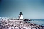 Brant Point Lighthouse, Beach, Rocks, Nantucket, Massachusetts, East Coast, Eastern Seaboard, Atlantic Ocean, TLHV07P12_07
