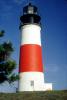 red and white, red and white striped, Sankaty Head Lighthouse, Nantucket island, Cape Cod, Siasconset, Massachusetts, TLHV07P13_04