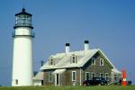 Cape Cod Lighthouse, (Highland Lighthouse), Truro, Massachusetts, East Coast, Eastern Seaboard, Atlantic Ocean, TLHV08P02_14B