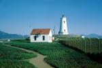 path, fence, building, house, home, Piedras Blancas Lighthouse, Central California, California, West Coast, Pacific Ocean, TLHV08P03_13