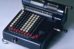 Mechanical Adding Machine, Antique, Old-fashioned, keyboard, 1930's