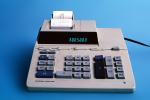 Electronic Adding Machine, Old-fashioned, keyboard, Paper Ribbon, 1980s, TMAV01P02_07