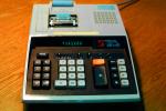 Electronic Calculator, Adding Machine, 1980s