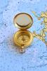 Compass on a Nautical Navigational Map, TMDD01_004