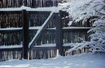 Snowy Wooden Fence, TMKV01P07_12