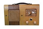 Remler Company Model 92 Picnic, 1940, Portable Radio, Scottie Dog, TMRD01_136F