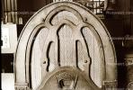 Crosley Cathedral Radio, Wood Cabinet, Speaker, TMRV01P01_08