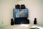 Big Television Monitor, Home Entertainment Center, speakers, amp, TMRV01P10_06
