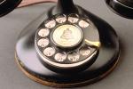 Dial Phone, Rotary, Desk Set, Old Phone, Bakelite, antique, 1930s, TMTV01P08_09B.2645