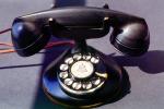 Dial Phone, Rotary, Desk Set, Old Phone, Bakelite, antique, 1930s, TMTV01P08_10