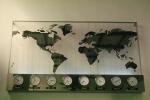 World Clocks, world map, International Time Zones, TMWV01P12_05