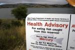 Health Advisory for eating fish, Mercury, Water Pollution, Contamination