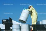 Storage Drum, Barrel, Toxic Waste, Ag Chemical Collection Program, Waste Dump, Storage, TOPV01P06_07