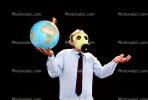 Gas Mask, Earth, Globe, Ball, TOPV02P07_08