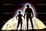 Father and Son, The Dawn of Earth, Global Warming, Twilight, TOPV02P08_13