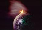 Hell Fire, Global Warming, Burning Earth, Globe, Ball, The World Ablaze, Burning Globe, flames, fire, circle, round, Climate Change, Earth, circular, TOPV02P12_13