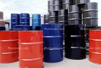 Hazmat Drums, Hazardous Materials, Business, Contaminate, Factory, Industry, Industrial pollution, Exterior, Outdoors, Outside, Poison, Poisonous, Filth, Toxic, Toxin, Pollutant