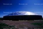 Geodesic Dome, Digesters, enclosed tanks, Wastewater Residuals, Rapid City, South Dakota, TOSV01P03_01