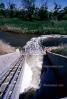 Effluent, Clean Treated Wastewater being released into a river, Rapid City, South Dakota, TOSV01P05_05