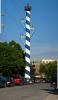 Blue Barber Pole, Traverse City, Michigan