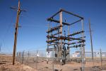Transformer Cage, Sunshine Substation, APS, near Flagstaff, Arizona, TPDD01_014
