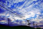 Transmission Lines, Powerline, Powerpole, Clouds, TPDV02P08_10