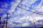 Transmission Lines, Powerline, Powerpole, Clouds, TPDV02P08_11
