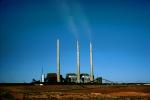 Navajo Coal Power Generating Station, Plant, Arizona, Smoke, ash, smokestacks, powerplant, TPFV01P02_15