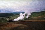 Steam, Geothermal Power Powerplant