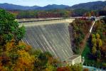Fontana Dam, Little Tennessee River, North Carolina, TVA, Tennessee Valley Authority, TPHV01P14_03.1716