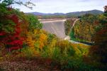 Woodland, Fontana Dam, Little Tennessee River, North Carolina, TVA, Tennessee Valley Authority, autumn, TPHV01P14_04