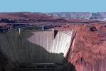 Glen Canyon Dam, Tonalea Coconino County, Arch-gravity dam, Colorado River, Lake Powell, TPHV02P14_08