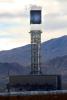 Boiler Tower, Ivanpah Solar Electric Generating System, facility, San Bernardino County, California, Mojave Desert, 2016