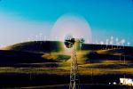 Altamont Pass, Spinning Blades, Propeller, Turbine, spinning, spin, spins, Rotor, rotation, blur, Wind farms, TPWV01P06_11