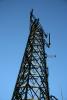 twin radio towers on Twin Peaks, Telecommunications, telecom