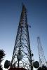 twin radio towers on Twin Peaks, Telecommunications, telecom, TRAD01_042