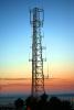 twin radio towers on Twin Peaks, Telecommunications, telecom, TRAD01_043