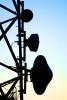 twin radio towers on Twin Peaks, Telecommunications, telecom, Microwave Tower, TRAD01_057