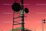 twin radio towers on Twin Peaks, Telecommunications, TRAV01P11_19.2645