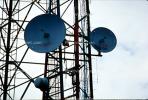 twin radio towers on Twin Peaks, Telecommunications, telecom, TRAV02P06_04