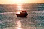 sunrise, power boat, Sea of Cortez, Los Barriles, boat, Mexico, TSCV02P10_10