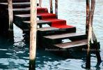 Stairs, Steps, Red Carpet, Water, Venice