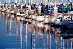 Mast Reflections, Water, marina, boat, docks