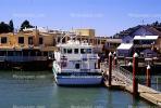 Tamalpais Ferry Boat, Tiburon Harbor, Docks, California, TSCV06P09_02