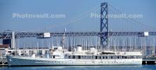 USS Potomac Presidential Yacht, San Francisco Oakland Bay Bridge, TSCV06P14_13B