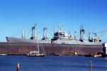 USNS Meteor (T-AKR-9,  U.S. Naval Supply Ship, Floating Drydock, Military Sealift Command ship, roro, Rapid Deployment Force, roll-on / roll-off cargo ship